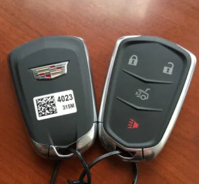Для Cadillac ATSL CT6 XTS XT5 CTX подлинное углеродное волокно ключи Чехол чехол дистанционного брелока оболочка Авто защитный