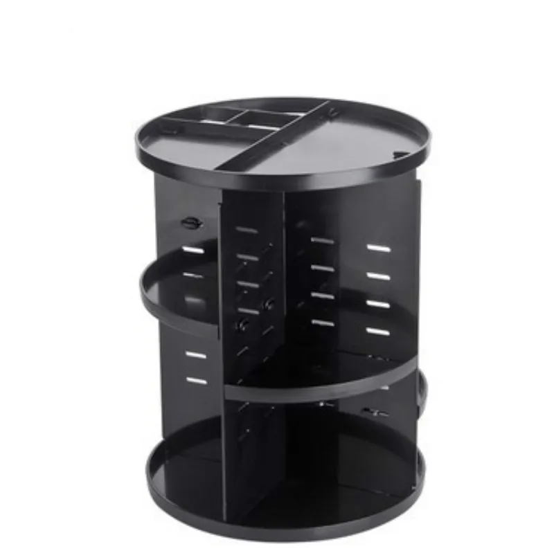Makeup Organizer 360 Degree Rotation Adjustable Multi-Function Cosmetic Storager, Large Capacity Fits Different Type of Cosmetic
