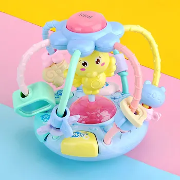 

Baby Activity Grasping Toy Hand Bell Rattle Ball Toy Develop Baby Intelligence musical mobile baby toy for kids education gift