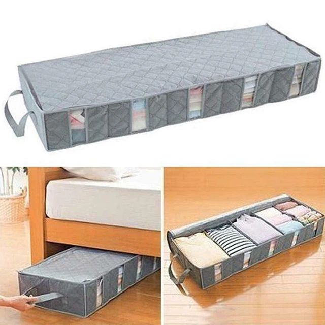 $US $9.82  Shoes Box Duvet Storage Bag Clothes Closet Organizer Under Bed Large Container Long-term Storage