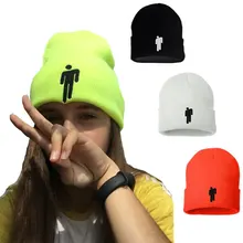 Розовая, синяя, зеленая, Фиолетовая вязаная шапка, шапки для женщин, Повседневная вязаная зимняя шапка, Женская однотонная хип-хоп кепка в стиле унисекс, красная