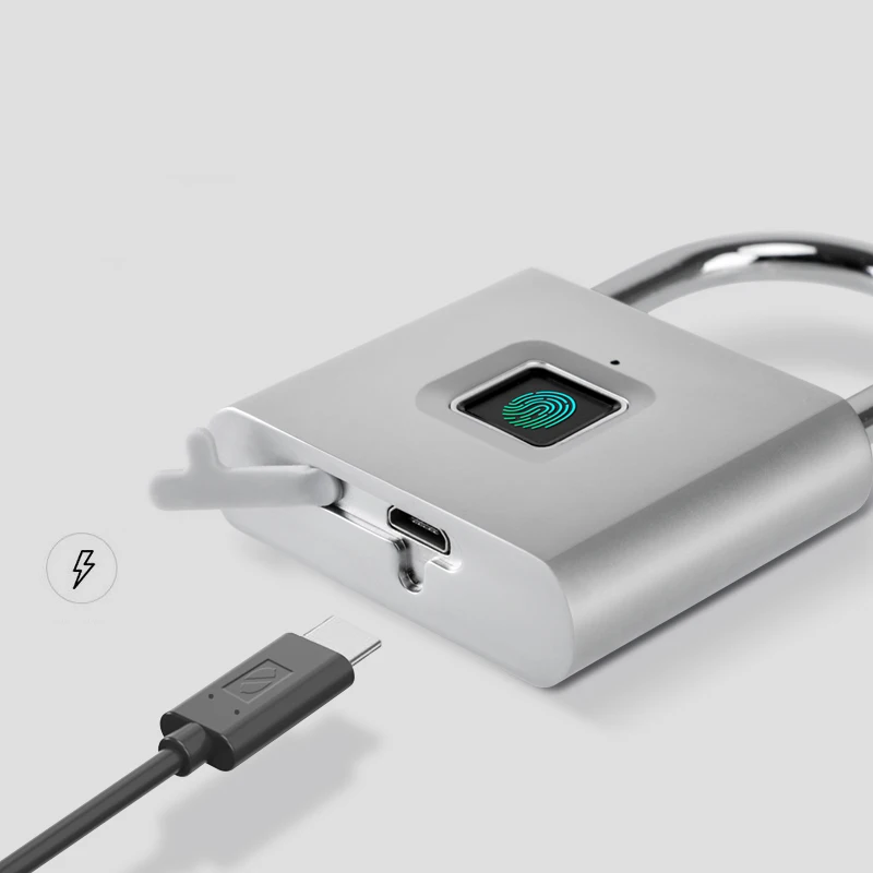 

Electronic Lock Smart Waterproof Zinc Alloy Biometric Fingerprint Luggage