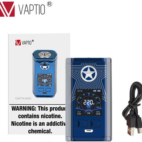 Оригинальная электронная сигарета Vaptio capт мод 220 Вт боксмод для электронной