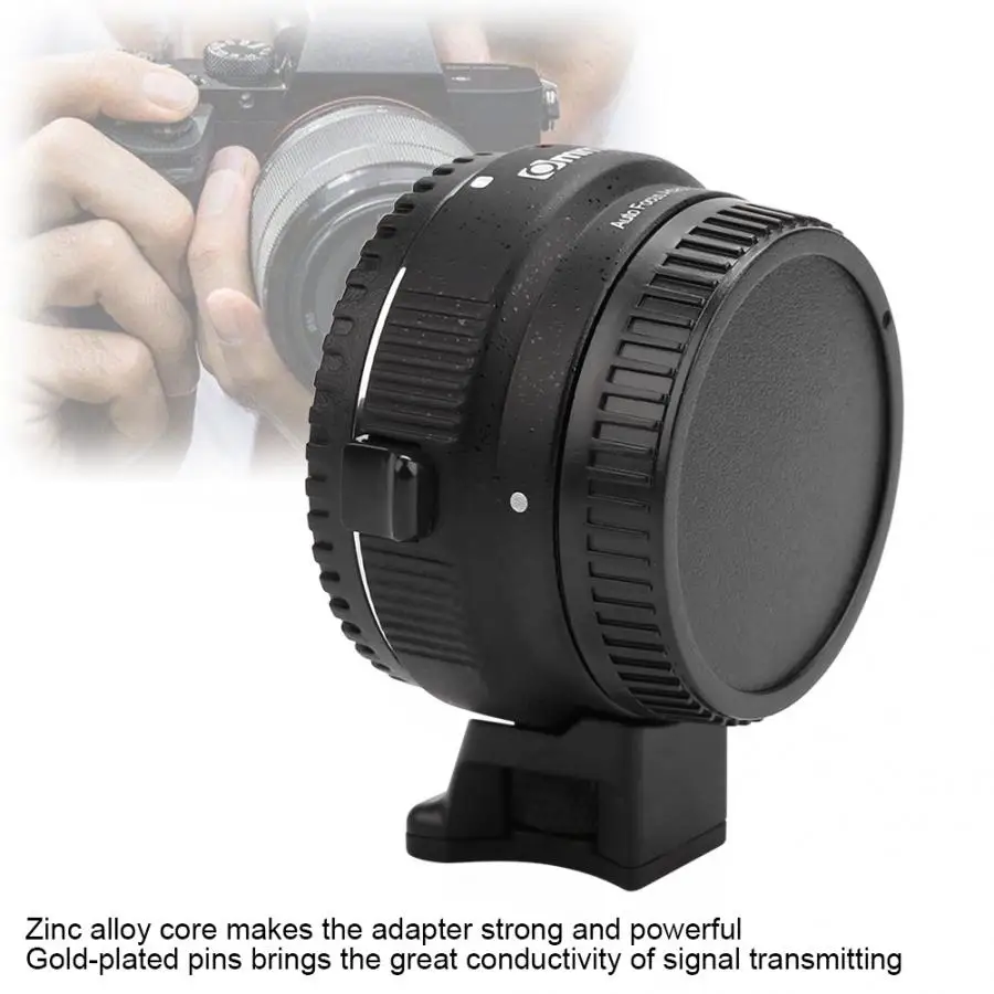 Commlite кольцо-адаптер с автофокусом для объектива Canon EOS EF, подходит для камеры sony E-mout NEX A7 A7R