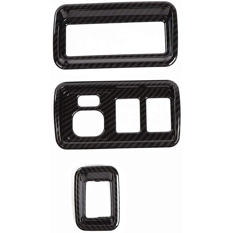 Rear View Mirror Button Adjustment Decoration Trim for Toyota 4Runner