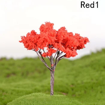 

DIY Creative Mini Colorful Trees Micro Landscape Tree Decoration Figurines Ornaments