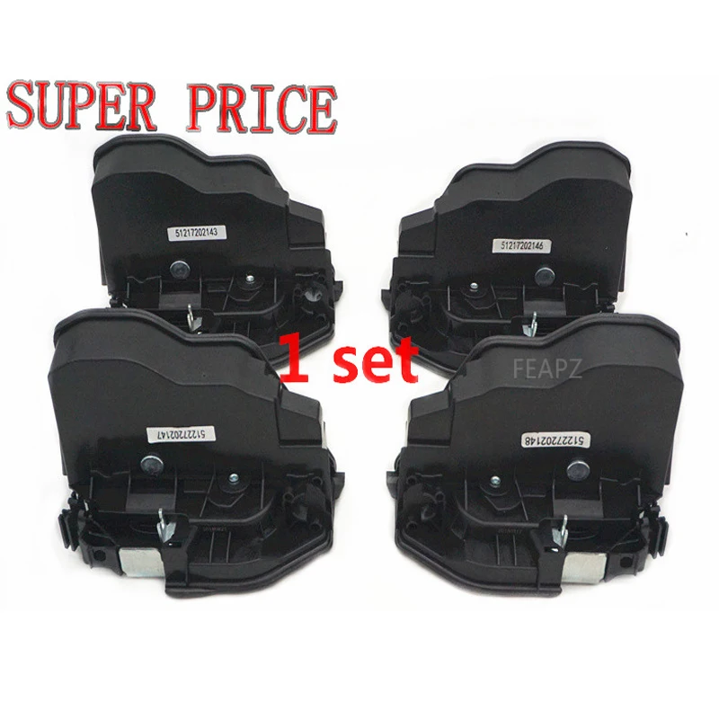 Привод защелки дверного замка для BMW X6 E60 E70 E90 OEM 51217202143 51217202146 51227202147