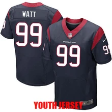 Стилизованный Хьюстон J.J. Ватт жадевеон Clowney Brock Osweiler DeAndre Hopkins для молодежи Дети Джерси