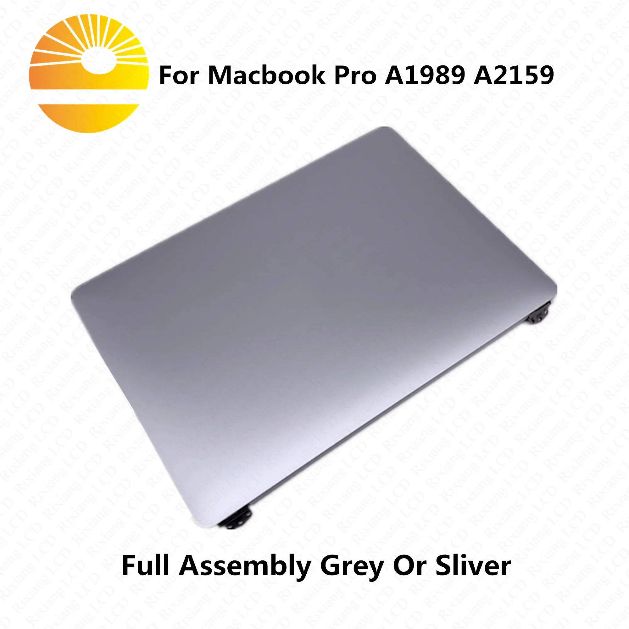 Серый ЖК-дисплей для ноутбука MacBook Pro Retina 13 дюймов A1989 A2159 полный светодиодный