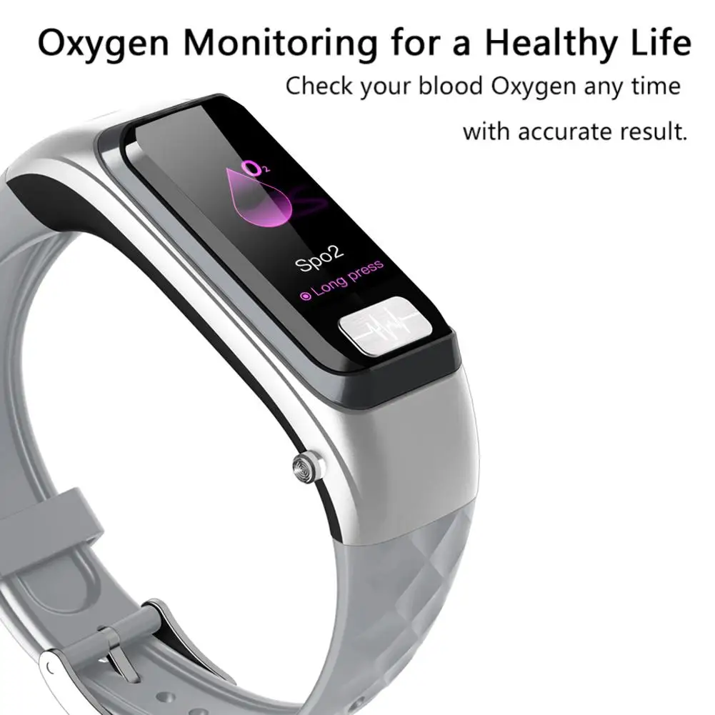 H207 Bluetooth 5,0 смартфон браслет IP67 Водонепроницаемый AI EKG ЭКГ+ PPG информация о вызывающем абоненте синхронный дисплей мульти-спортивный режим