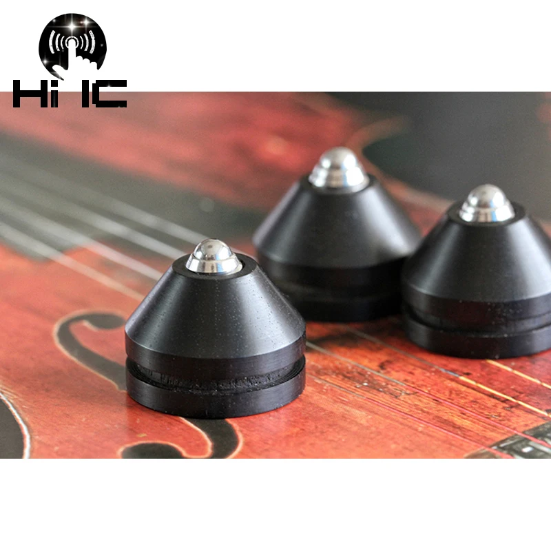 HIFI аудио колонки усилитель предусилитель компакт-диск DAC плеер Ebony тройной амортизатор подвески ноги колодки вибрационные подставки шипы