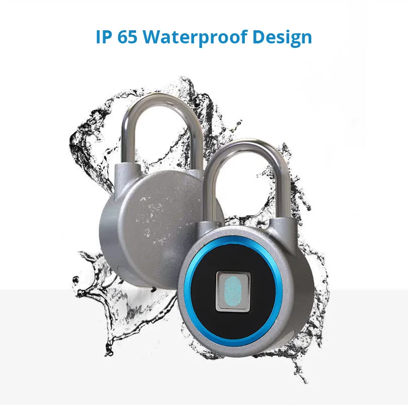  Golden Security Portable Smart Waterproof Keyless Lock APP Control Android IOS Phone Bluetooth Fing