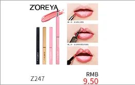 Zoreya AliExpress горячие модели 4 искусственные волокна красота инструмент черный и белый с рисунком деревянной ручкой Макияж набор