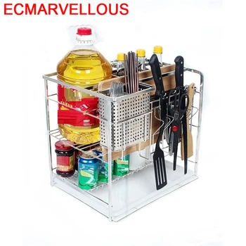 

Pantry Kuchnia Mutfak Malzemeleri Keuken Pantries Cestas Corredera Stainless Steel Rack Cozinha Kitchen Cabinet Storage Basket