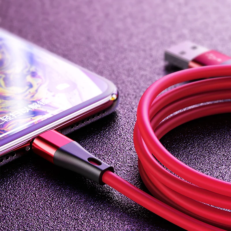 USB кабель для iPhone быстрой зарядки 11 Pro Max Xs Xr X 8 7 6 6s iPad 2 шт.|Кабели мобильных