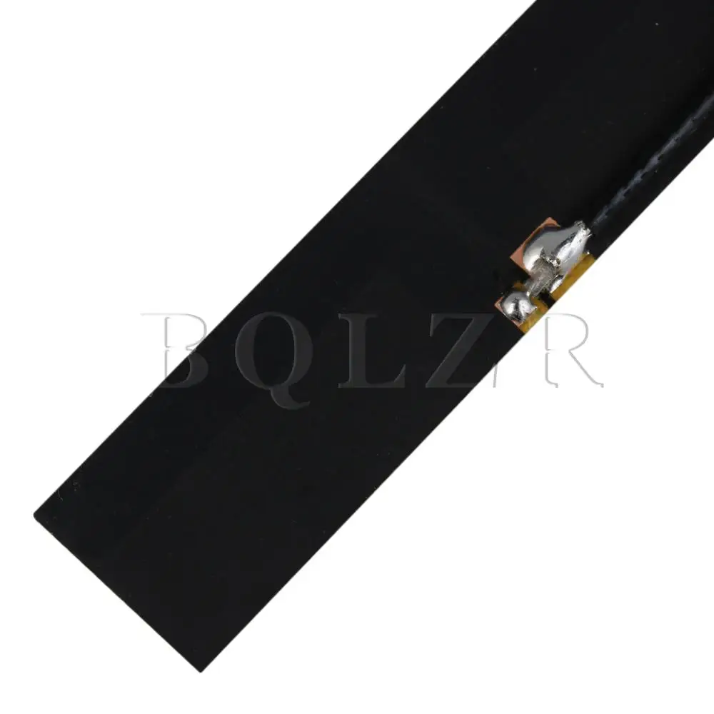 BQLZR 2pcs Черная внутренняя антенна с высоким коэффициентом усиления сварная 45x10 мм длина провода 13 см