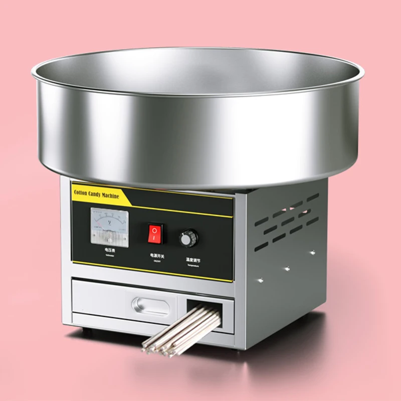 

Полностью автоматическая машина для производства сладкой ваты, электрическая цветная машина для производства сладкой ваты, оборудование для производства сладкой ваты