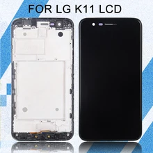 Catteny x4 k30 display para lg k10 2018 display lcd com tela de toque digitador assembléia k11 lcd com quadro frete grátis