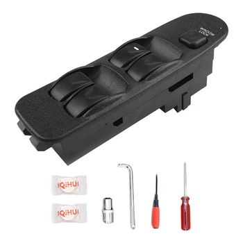 

Power Master Window Control Switch Fit for Mitsubishi MR740599 Black