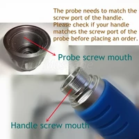Top Quality Pneumatic Shockwave Therapy Machine  Replacement Accessories Function Heads Spare Parts Probes Shock Wave Handle 2