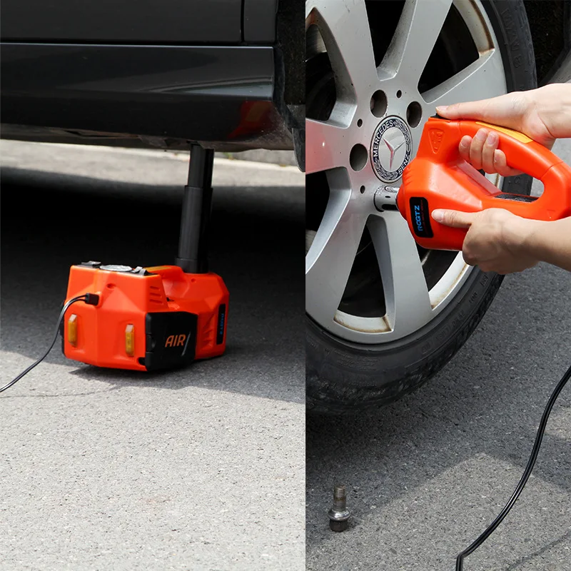 

Lifting Jack Electric Hydraulic Jack Car Mounted Equipment 12 V Electric Wrench Tool Automobile Maintenance & Repair Tools