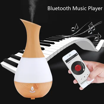 

Bluetooth Aroma Oil Diffuser Aromatherapy Ultrasonic Air Humidifier for Room Home Bedroom 235 ml
