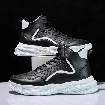 

Breathable Casual Shoes Men Sneakers Men's Leather PU Comfortable Shoes Zapatillas Deportivas Hombre Sapato Masculino Krasovki