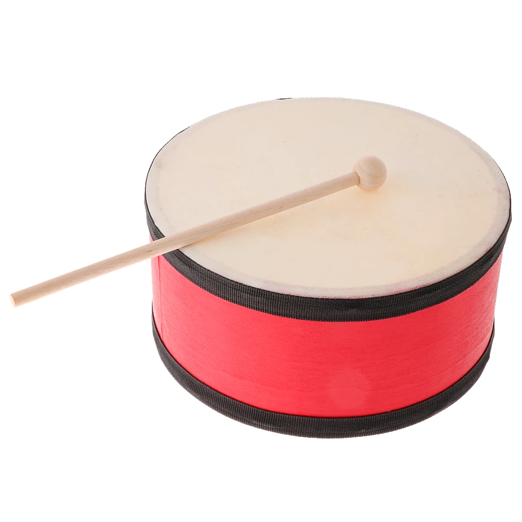 Kids Early Educational Musical Instrument with Beater, Hand Drum Toys Toys Beat Instrument for Boys Girls