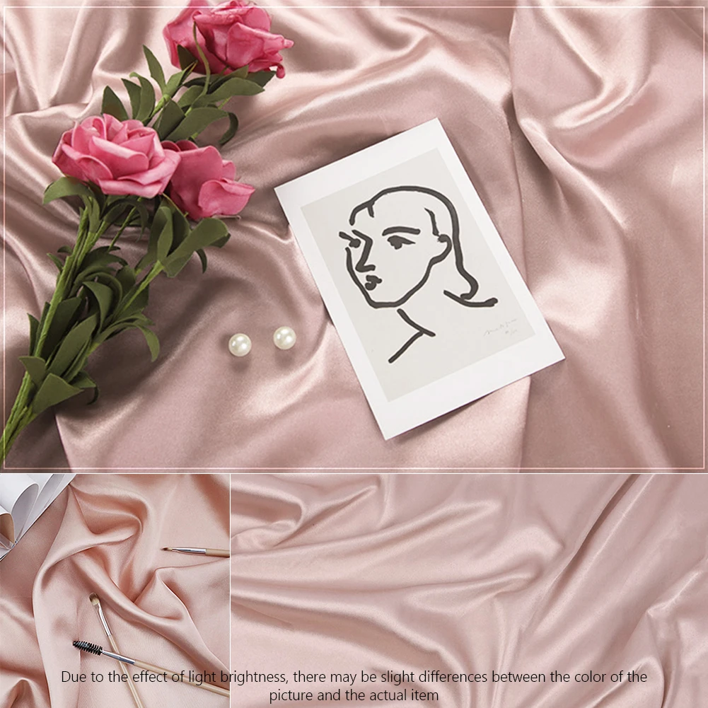 Photo Background Cloth Photography Shooting Decoration 5 Colors Smooth Silk Mercerized Cloth Photo Studio Backdrops Accessories photo backdrop