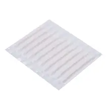 80 шт./пакет натурального хлопка тампоны двойной головкой деревянные палочки для носа, чистка ушей Косметика медицинских ватных палочек