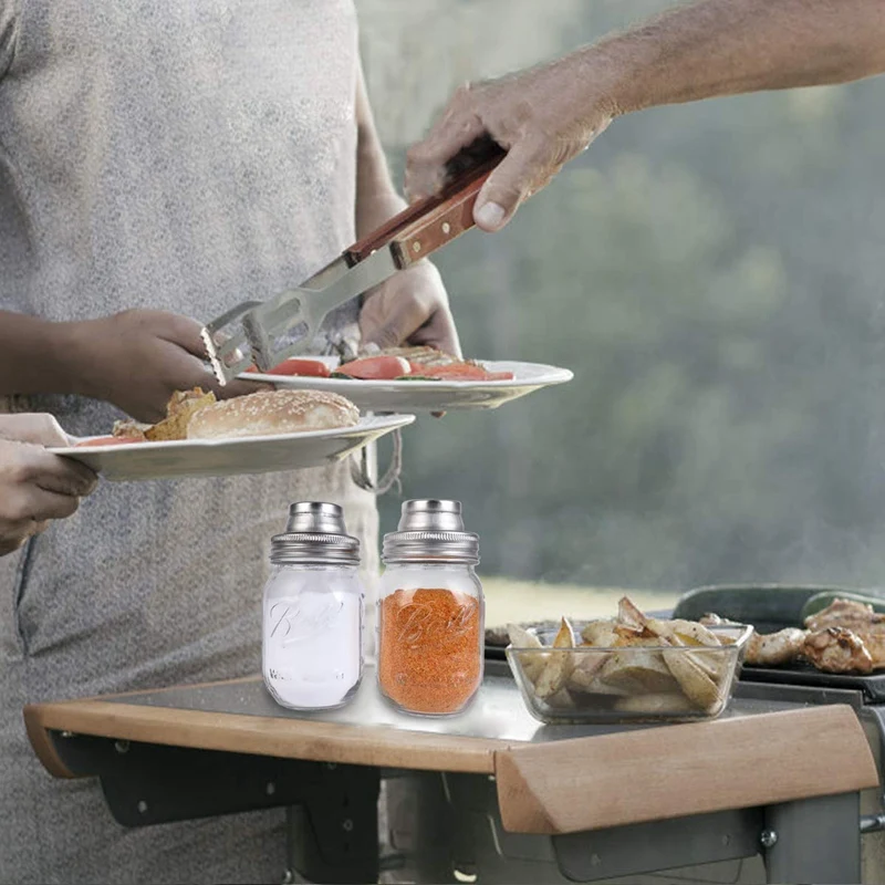 Mason Jar Shaker Lids 2 пачка коктейлей для или ваших лучших сухих Смешайте специи муку