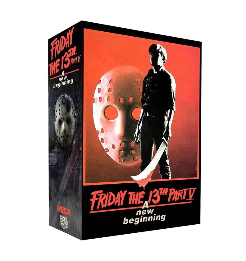 NECA Friday The 13th PartV Part5 новое начало Jason Voorhees фигурка игрушка кукла - Цвет: IN BOX