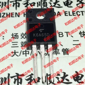 

10pcs/lot K6A65D TK6A65D New stock TO-220F 650V 6A
