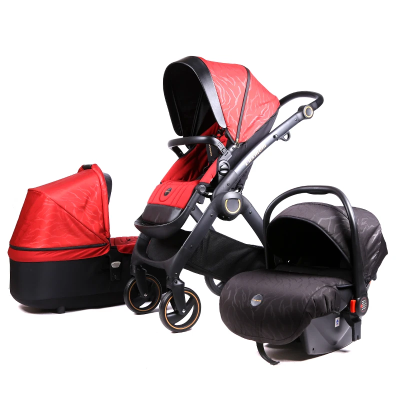 luxmom новая коляска 2-в-1 3-в-1 детское автокресло Детские коляски для зимы в Россию