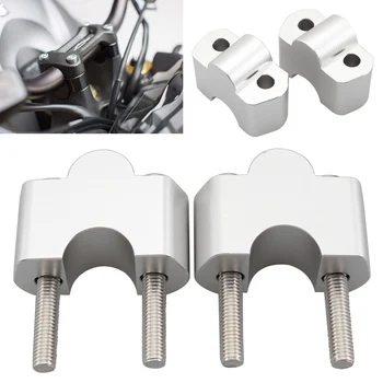 

Motorcycle Handlebar Risers Bar Mount Handle Clamp For BMW G310GS G310R G310 GS/R G 310 2016-2018-2020 Bar Riser Adapter Chrome