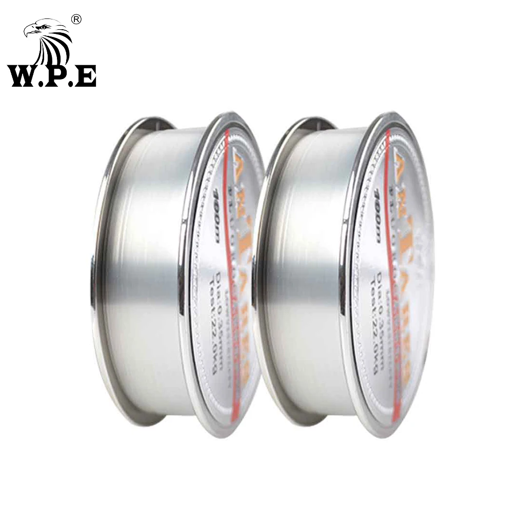 W.P.E Совершенно новая рыболовная леска ANTEROS 0 20 мм 60 с фторуглеродным покрытием 100 м