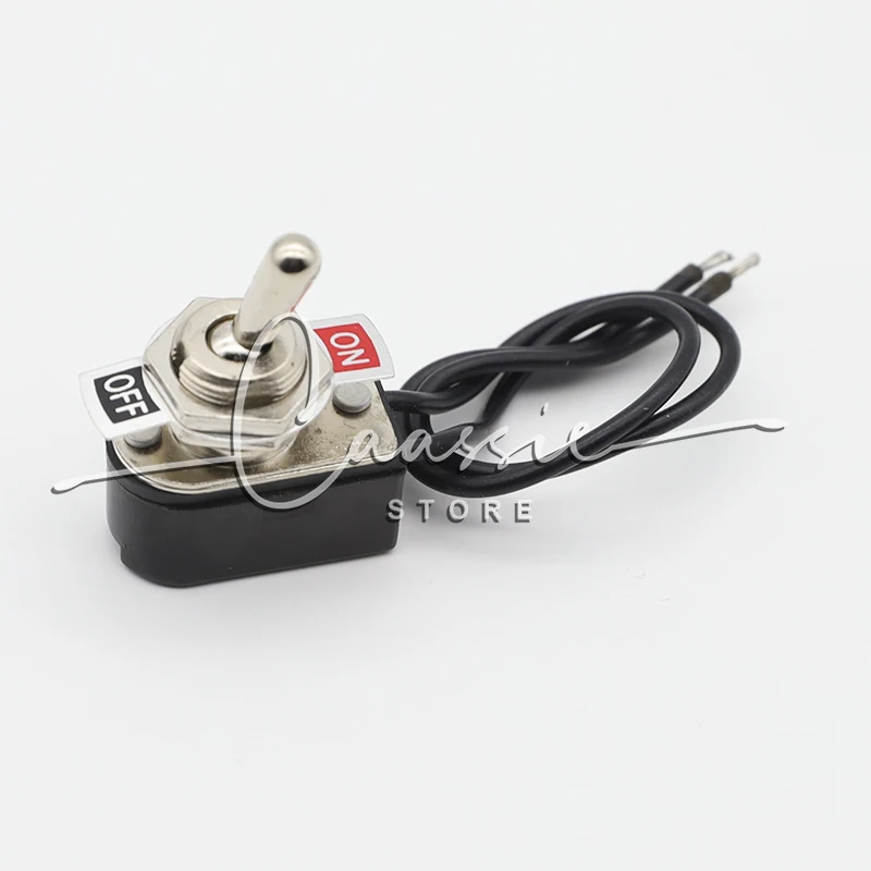 1 шт. KNS-1 6A 250V AC ВКЛ-ВЫКЛ предварительно Стандартный тумблер контактами SPST