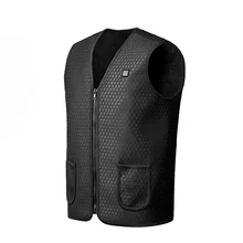 Дышащий 5 в мужской женский USB жилет с электрическим подогревом зимнее теплое пальто куртка для катания на лыжах интимный дизайн теплый и ветрозащитный