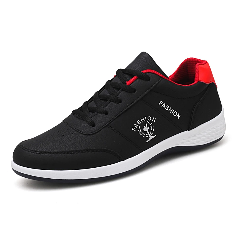 Мужская обувь модные кроссовки Демисезонный повседневные Лоферы для учащихся для ношения на улице, трендовые Скейтбординг трек поле для прогулок продвижение - Цвет: DS-296 Black