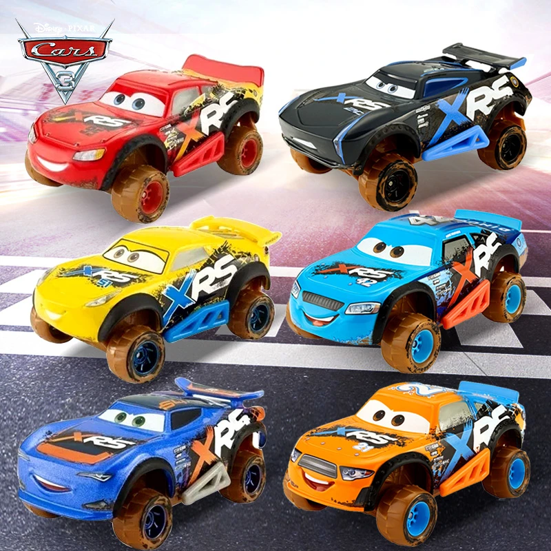 Disney Pixar Cars XRS MUD Racing Lightning McQueen