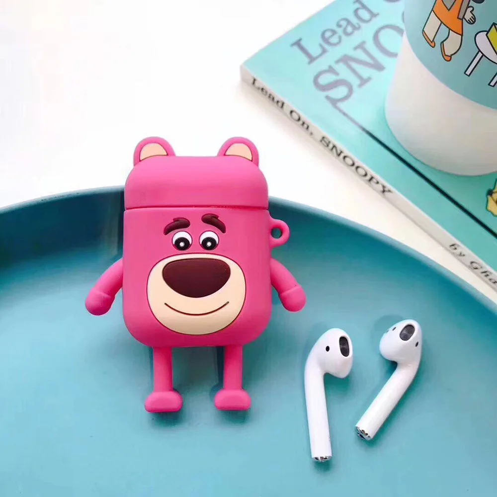 GJ0213 Милый человек-паук беспроводной Bluetooth чехол для наушников для Apple AirPods 2 Силиконовый зарядный чехол для наушников s для Airpods защитный - Цвет: GJ0213
