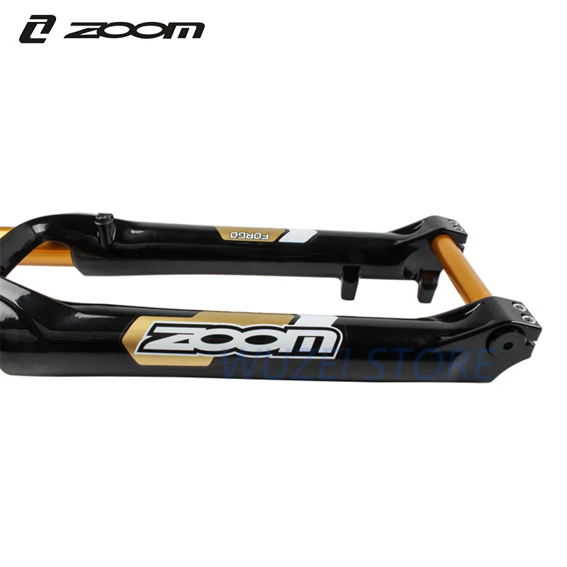 ZOOM 680DH 26in вилка для горного велосипеда из сплава 27,5 дюйма для путешествий 180 мм амортизационная вилка для горного велосипеда 20 мм через ось