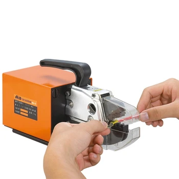 Online AM-10 Pneumatic Crimping Machine 13.5KN Portable Pneumatic Type Terminal Plier Crimp Machine High Quality Wire Crimper 0.4-1Mpa