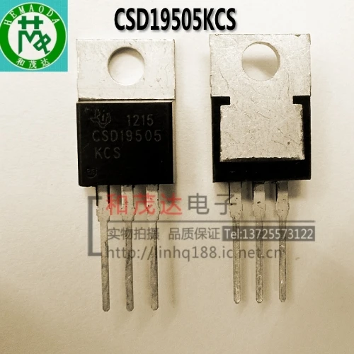 Новый и оригинальный CSD19505KCS 80V TO-220 MOS