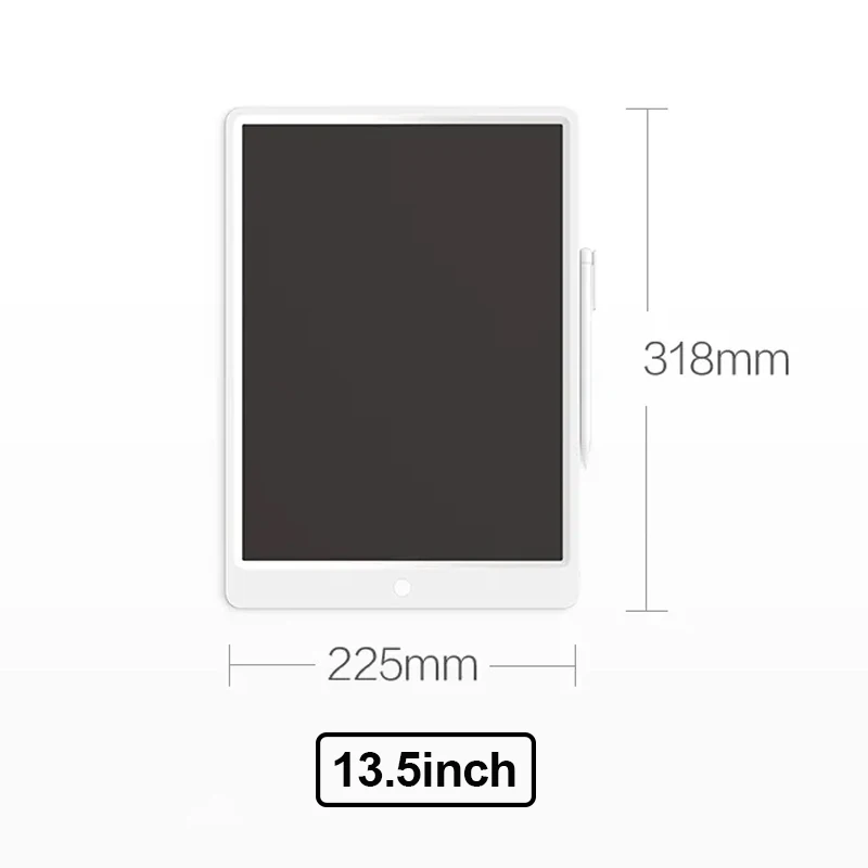 Новейший Xiaomi mi jia ЖК-планшет с ручкой 10 13,5 дюймов цифровой Графический графический планшет для рукописного ввода - Цвет: 13.5 inch