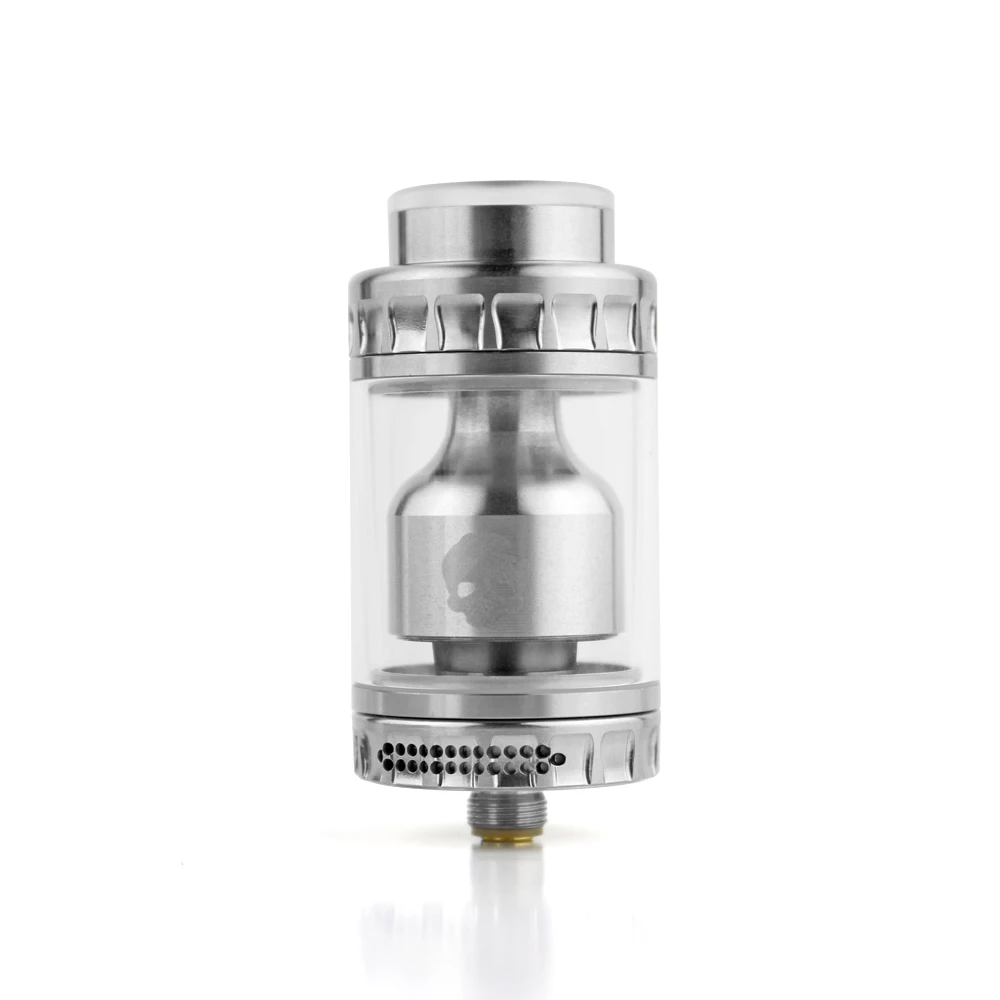 silver DOVPO Blotto RTA Стекло пузырь/ULTEM пузырьковая трубка 2/6 мл Танк 510 нить легкое наполнение электронная сигарета распылитель vs zeus X - Цвет: silver