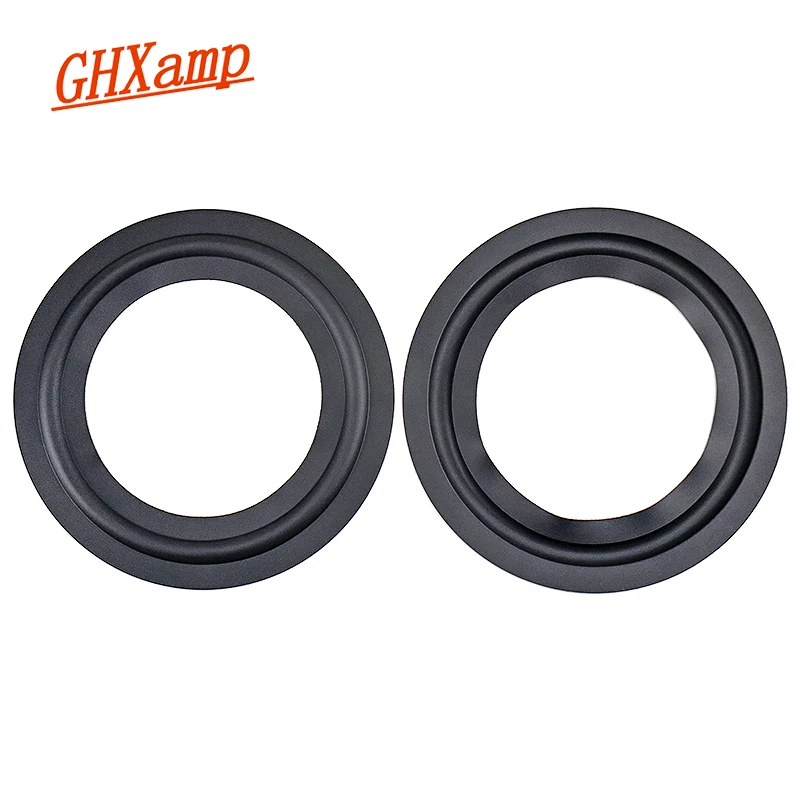 

GHXAMP 6.5 inch 8 inch 10 inch Rubber Surround Side For TANNOY Speaker Unit Repair Parts DIY Folding Ring Rubber Edge 2pcs