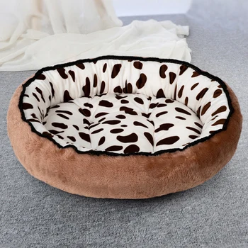

Dog Beds For Large Medium Small Dogs Puppy Labrador Amazingly Cat Marshmallow Washable Round Bed Washable Plush Pet Bed