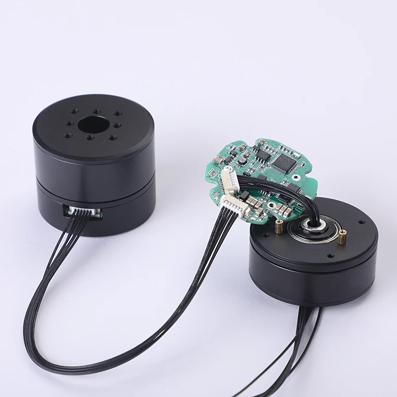 HT-S-4315 모터 49mm Dimater 24V 0.4N.M 25W 15bit 인코더 DC 모터 FOC RC 자동차 로봇 보트 3D 프린터 DIY