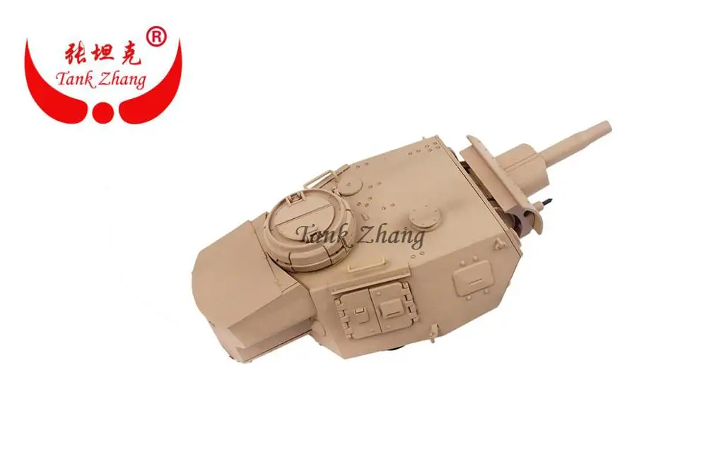 HENGLONG 3858-1 RC батальон Танк Дак pz.Kpfw. Характеристическая вязкость полимера Ausf.F-1 1/16